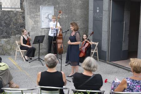 Nagovor avstrijske veleposlanice na otvoritvi razstave